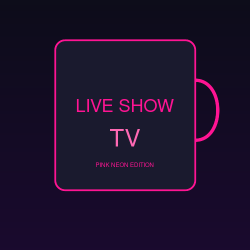 Cana LIVE SHOW TV - Pink Neon